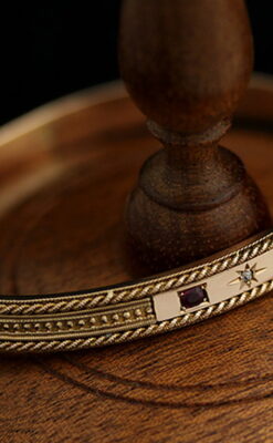 金無垢バングル・ブレスレット-A0171-6