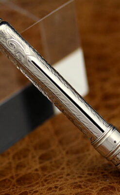 銀の鉛筆ホルダー-A0177-4