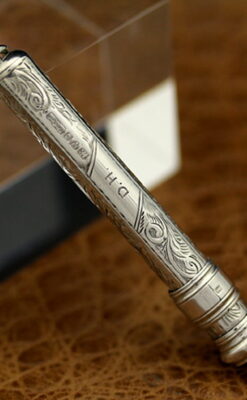 銀の鉛筆ホルダー-A0177-5