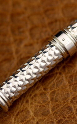 銀の鉛筆ホルダー-A0182-12