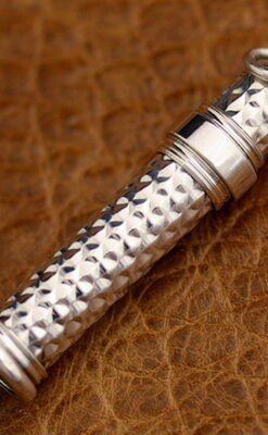 銀の鉛筆ホルダー-A0182-13