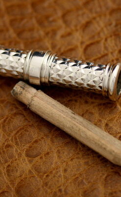 銀の鉛筆ホルダー-A0182-15