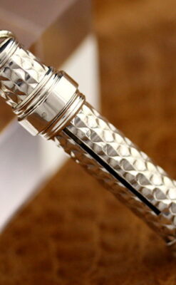 銀の鉛筆ホルダー-A0182-4