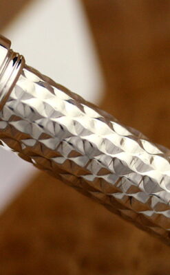 銀の鉛筆ホルダー-A0182-6