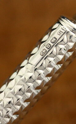 銀の鉛筆ホルダー-A0182-7