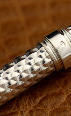 銀の鉛筆ホルダー-A0182-9