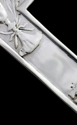 アンティーク銀無垢クロス-A0186-10