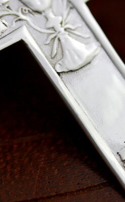 アンティーク銀無垢クロス-A0186-9