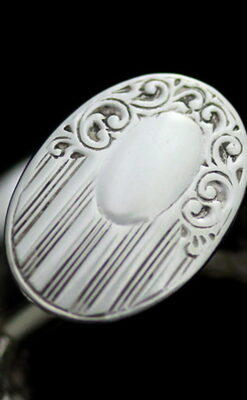 銀無垢カフスボタン-A0188-5