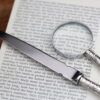 虫眼鏡とレターオープナー-A0190-1