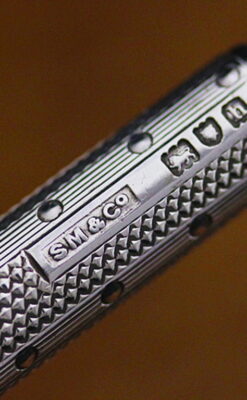 銀の鉛筆ホルダー-A0195-13