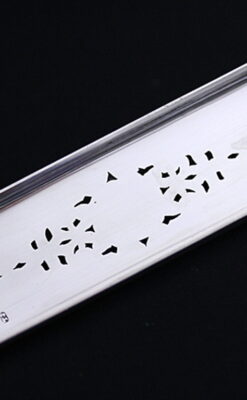 銀とガラスの小物入れ-A0197-13