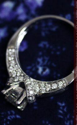 49石のダイヤモンドと18金の指輪-A0201-10