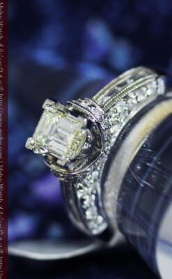 49石のダイヤモンドと18金の指輪-A0201-5