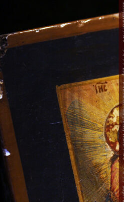 聖ニコラオ・ニコラウスを描いた19世紀のイコン・聖画像-A0215-7