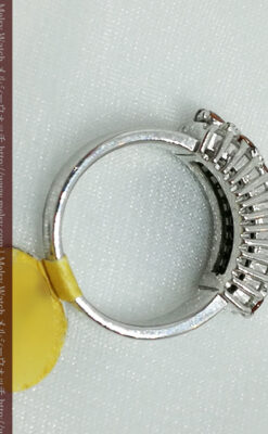 シトリンとダイヤモンドの金無垢指輪-A0223-5