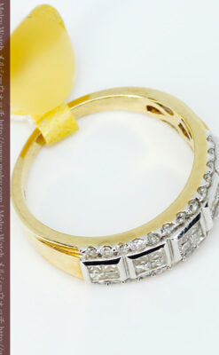 14金のダイヤモンドリング-A0229-4