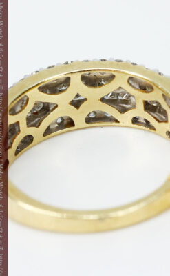 14金のダイヤモンドリング-A0229-5