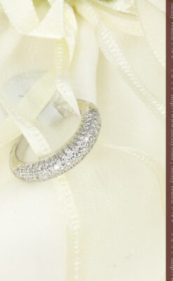 シングルカットダイヤモンドの18金リング-A0230-