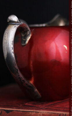 ロシア帝国時代の銀のティーポット3点セット 皇帝御用達モロゾフ製【1900年頃】-A0272-20