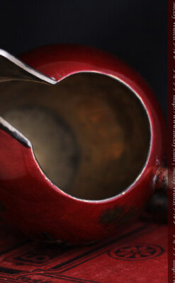 ロシア帝国時代の銀のティーポット3点セット 皇帝御用達モロゾフ製【1900年頃】-A0272-21