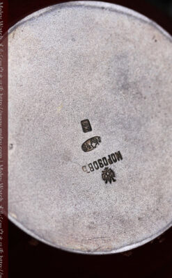 ロシア帝国時代の銀のティーポット3点セット 皇帝御用達モロゾフ製【1900年頃】-A0272-34