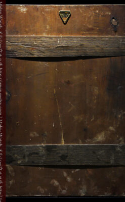 ミラの聖ニコラオ・ニコラウスを描いた木板イコン/聖画像・テンペラ 【19世紀後半のロシア製】-A0273-23