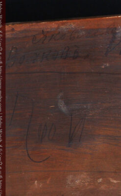 ミラの聖ニコラオ・ニコラウスを描いた木板イコン/聖画像・テンペラ 【19世紀後半のロシア製】-A0273-25