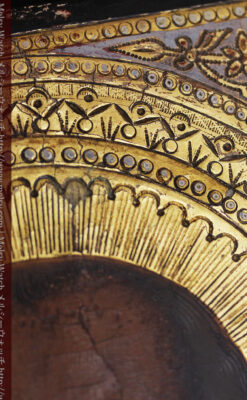 ミラの聖ニコラオ・ニコラウスを描いた木板イコン/聖画像・テンペラ 【19世紀後半のロシア製】-A0273-9