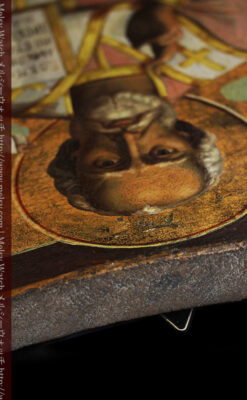 ミラの聖ニコラオ・ニコラウスを描いた木板イコン/聖画像・テンペラ 【19世紀後半のロシア製】-A0275-14