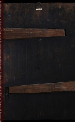 ミラの聖ニコラオ・ニコラウスを描いた木板イコン/聖画像・テンペラ 【19世紀後半のロシア製】-A0275-17