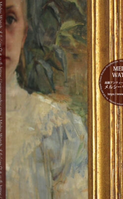 大森安仁子 Annie Barrows Shepleyの描いた姪 1898年作 -大河ドラマいだてん大森兵蔵の妻-A0280-10