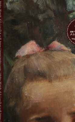 大森安仁子 Annie Barrows Shepleyの描いた姪 1898年作 -大河ドラマいだてん大森兵蔵の妻-A0280-16