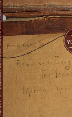 大森安仁子 Annie Barrows Shepleyの描いた姪 1898年作 -大河ドラマいだてん大森兵蔵の妻-A0280-22