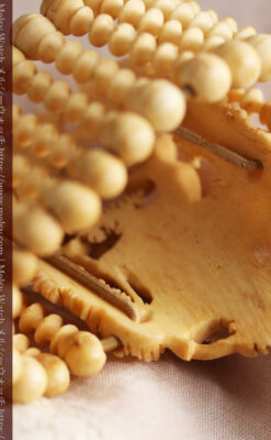 透かし彫りのアンティークブレスレット 【19世紀頃】-A0304-12