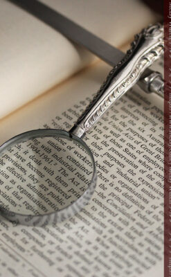 英国の銀製アンティーク虫眼鏡とレターオープナーセット 【1926年頃】-A0305-4