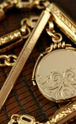 懐中時計チェーン-C0160-7