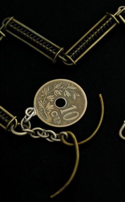 懐中時計チェーン-C0269-9