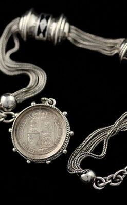 懐中時計チェーン-C0290-14