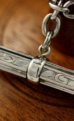 懐中時計チェーン-C0290-5