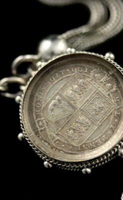 懐中時計チェーン-C0290-9