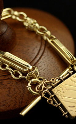 懐中時計チェーン-C0292-10