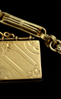 懐中時計チェーン-C0292-8