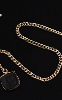 懐中時計チェーン-C0356-10