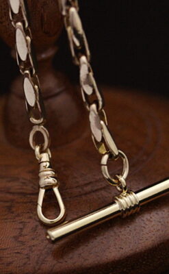 懐中時計チェーン-C0362-8