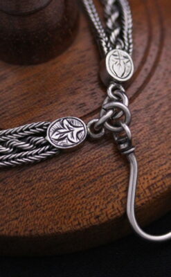 懐中時計チェーン-S0365-9