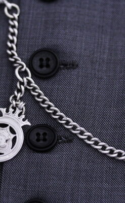 懐中時計チェーン-C0372-9