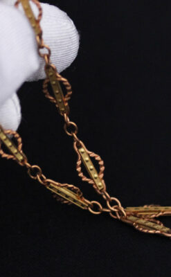 懐中時計チェーン-C0377-2