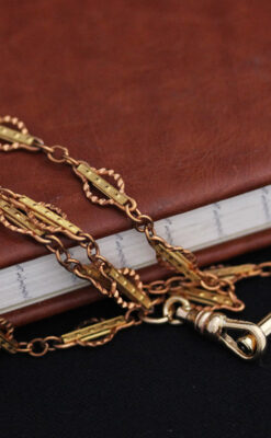 懐中時計チェーン-C0377-6