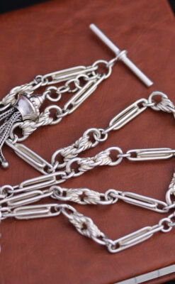 懐中時計チェーン-C0381-14